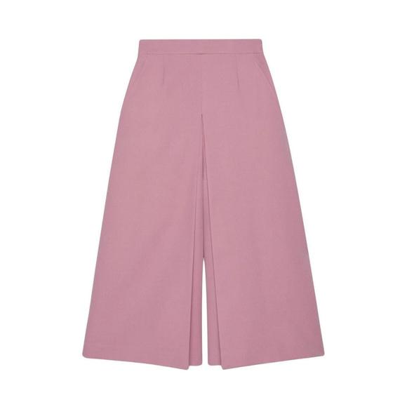 Gucci - High-rise Wide Silk-blend Pants - IT 38